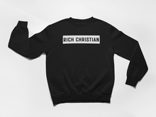 Load image into Gallery viewer, Rich Christian Black Unisex Premium Sweatshirt