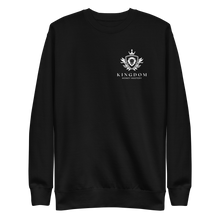 Load image into Gallery viewer, Kingdom Money Mastery White Logo Unisex Premium Sweatshirt