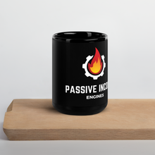 Load image into Gallery viewer, Passive Income Engines Black Glossy Mug
