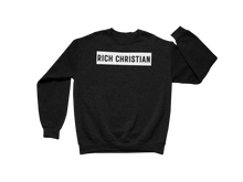 Load image into Gallery viewer, Rich Christian Black Unisex Premium Sweatshirt
