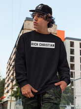 Load image into Gallery viewer, Rich Christian Black Unisex Premium Sweatshirt
