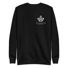 Load image into Gallery viewer, Kingdom Money Mastery White Logo Unisex Premium Sweatshirt
